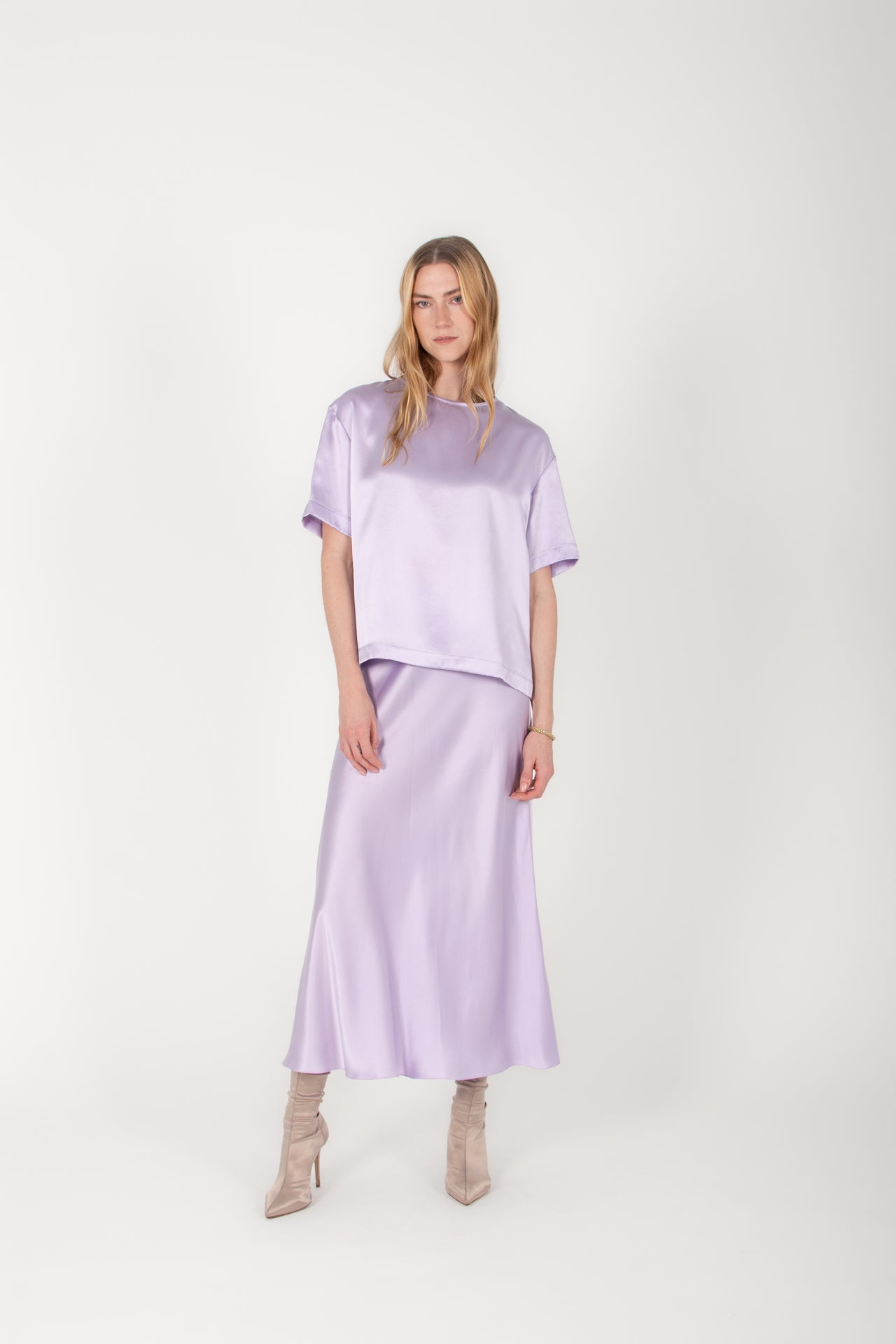 A-line Skirt in Lavender