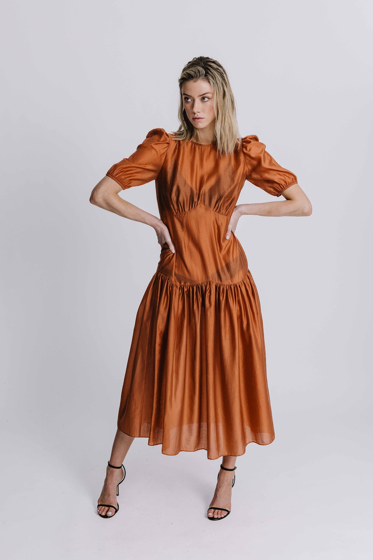 Indie Dress in Copper