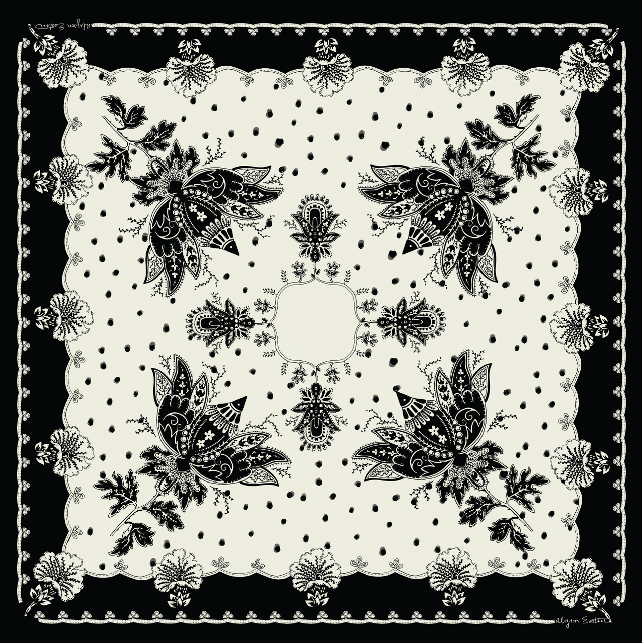 printed scarf
