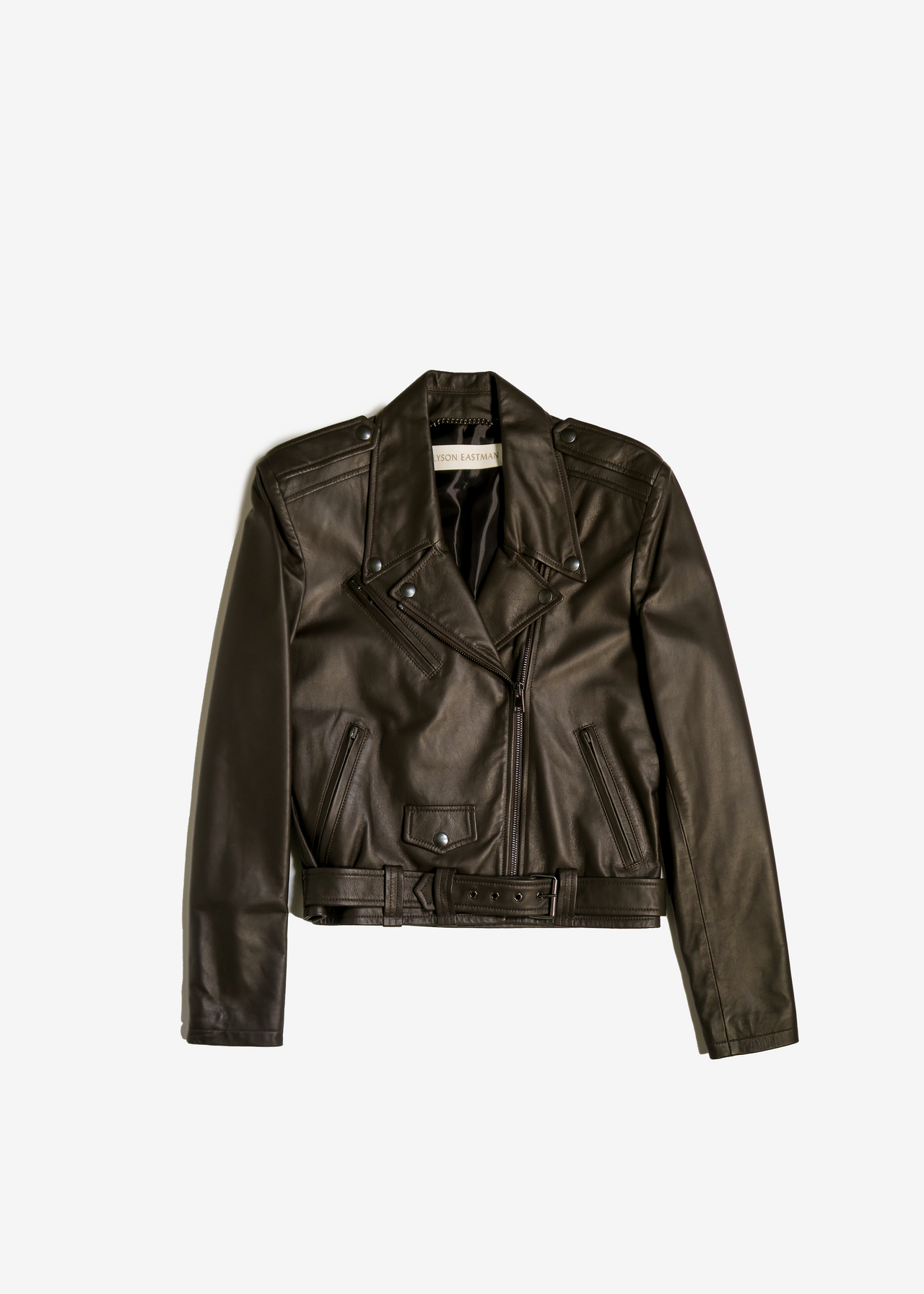 Moto Jacket in Chocolate