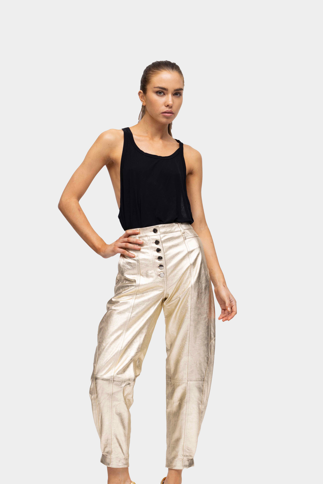 WILLA PANT in Gold