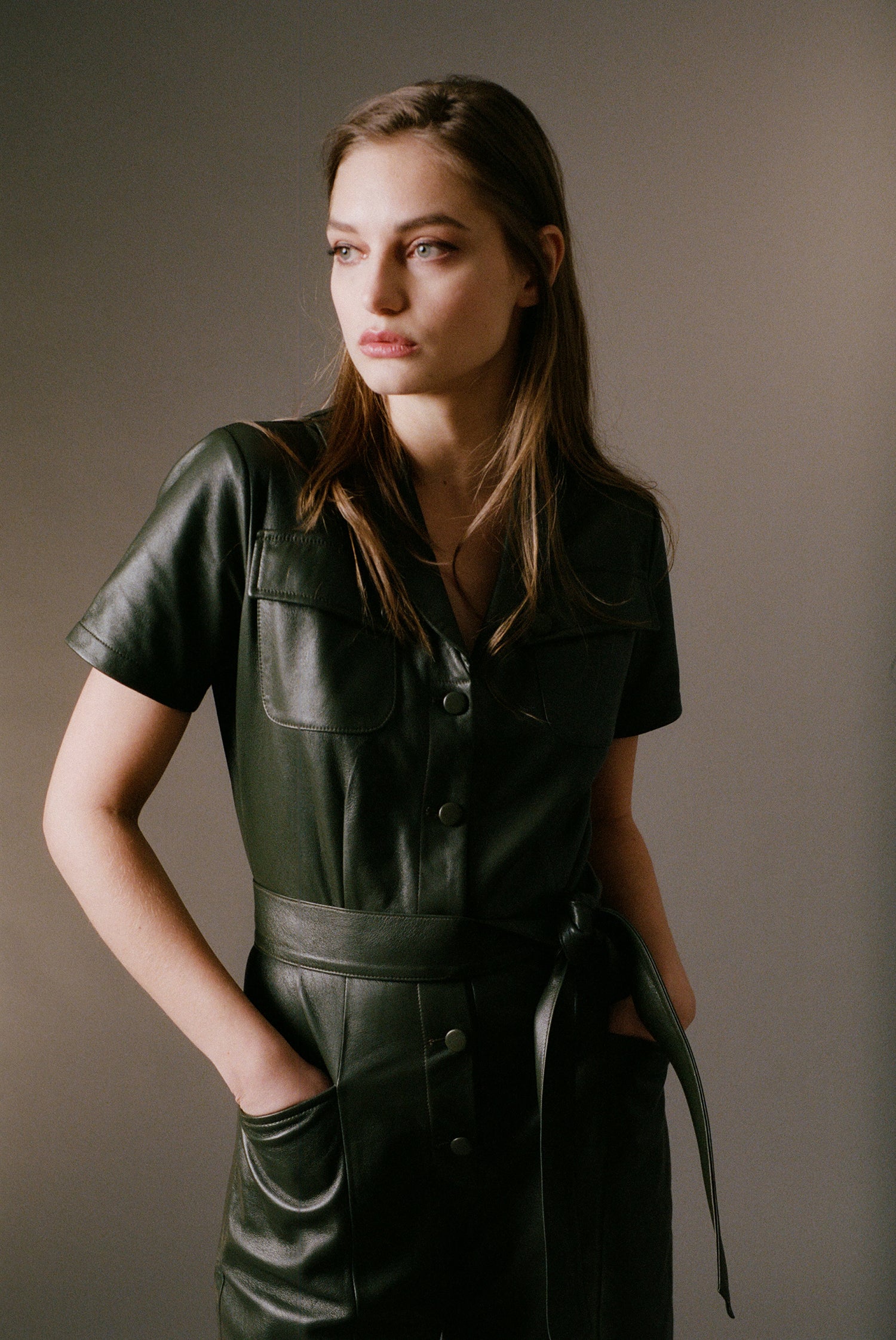 olive jumpsuit