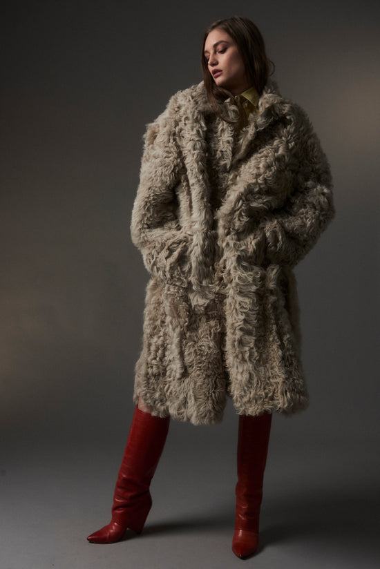 Sunday Coat in Sand