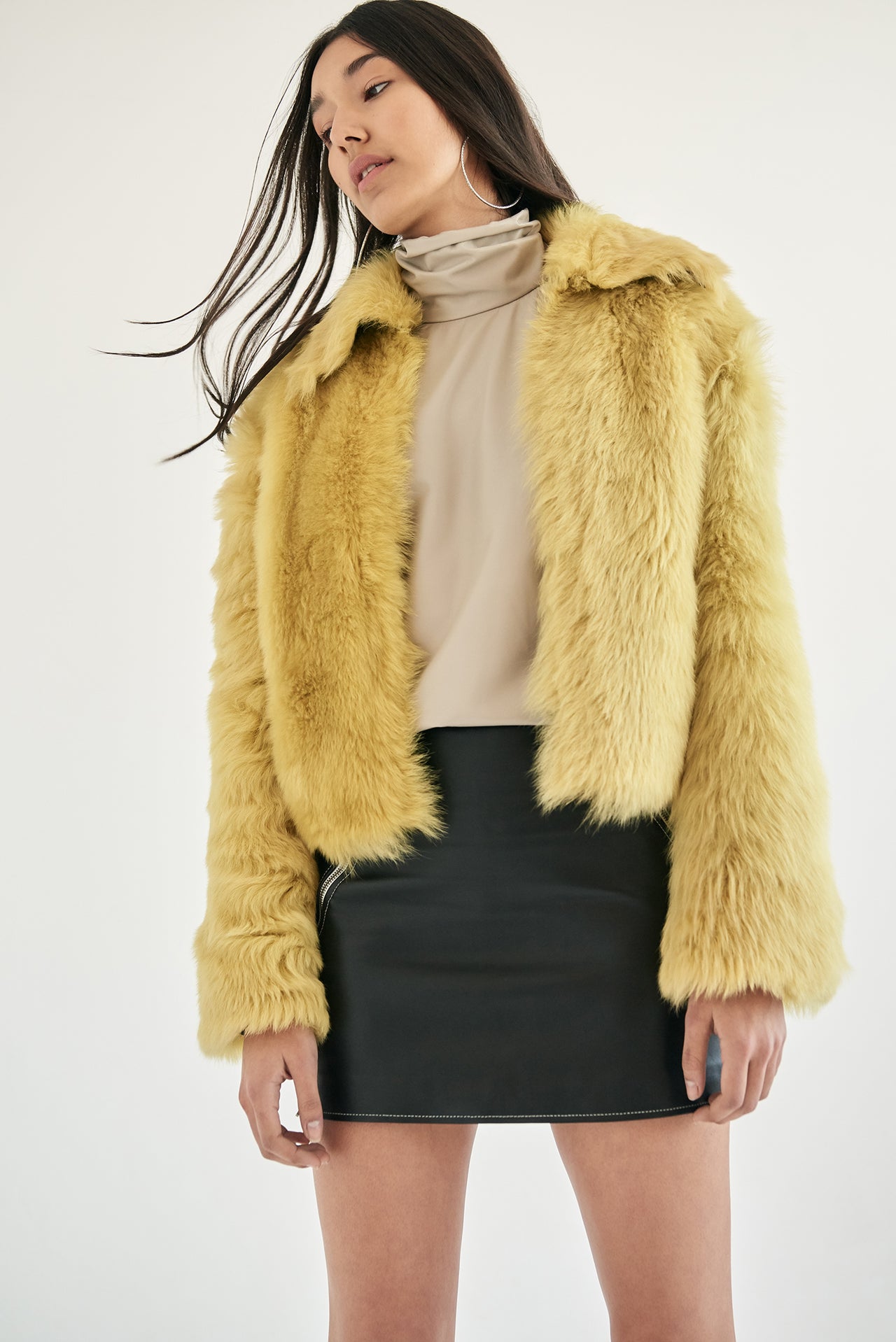 Monster Jacket in Canary (reversible)