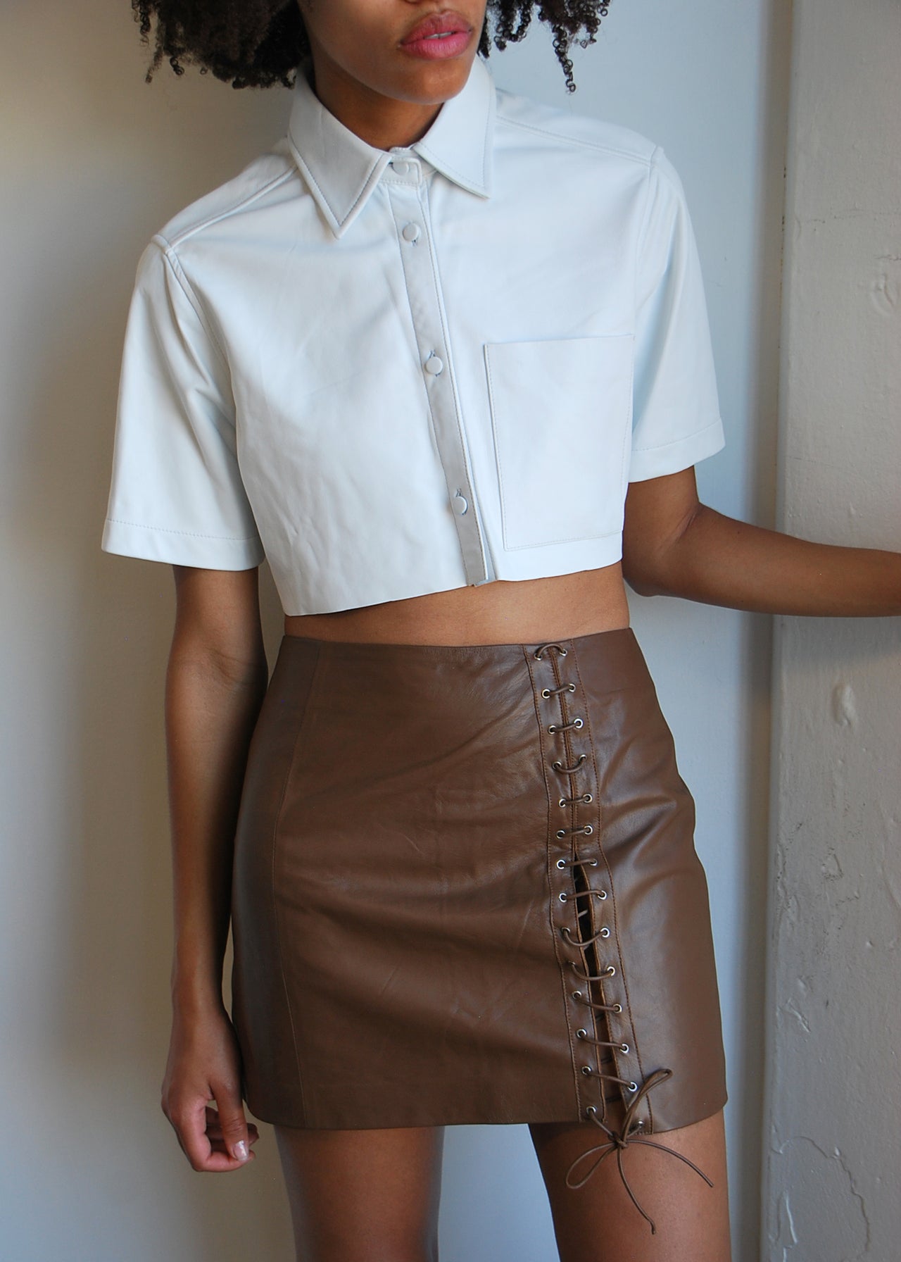 Latigos Skirt in Chocolate